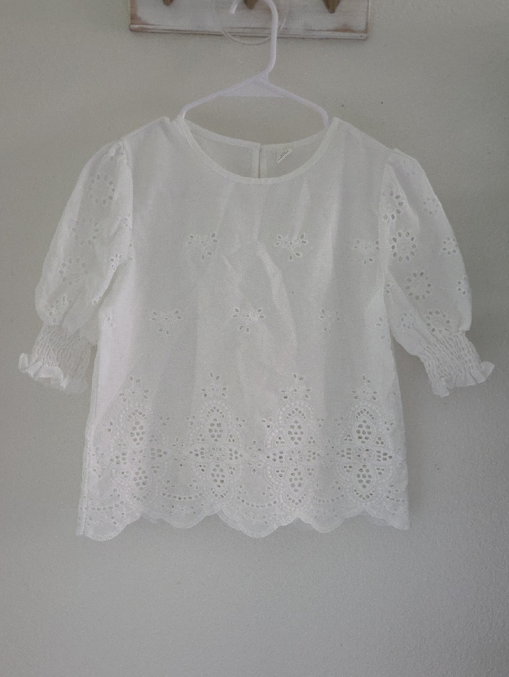 SHEIN White Girls' Blouse - Youth 12Y